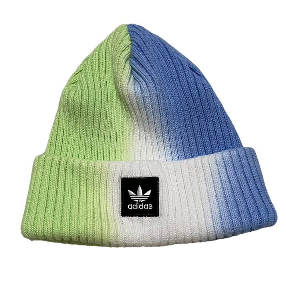 Adidas Colorwash Beanie - Multicolor Tie Dye Hat - Picture 4 of 5